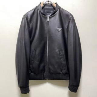 프* PY998 트라이앵글로고 나파가죽 재킷 (최상위버전)