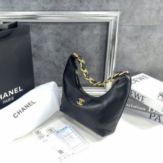 샤* 25k 호보백 블랙 골드 메탈